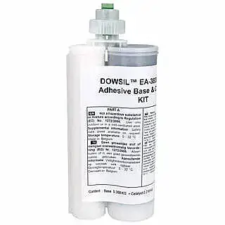 DOWSIL EA-3838 Fast Adhesive Black | 2K Epoxy-Based Silicone Adhesive – 400 mL Cartridge - 2