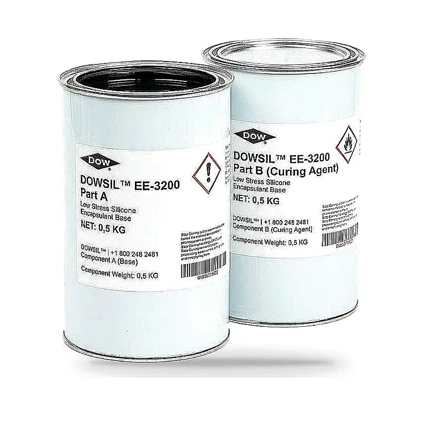 DOWSIL EE-3200 Düşük Gerilimli Silikon Enkapsülant Part A 500 gr | Resmi Distribütör - 1