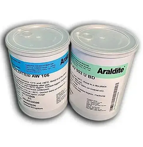 Araldite AW 106 (1 Kg) & HV 953 (800 g) Epoxy Adhesive Kit - 2