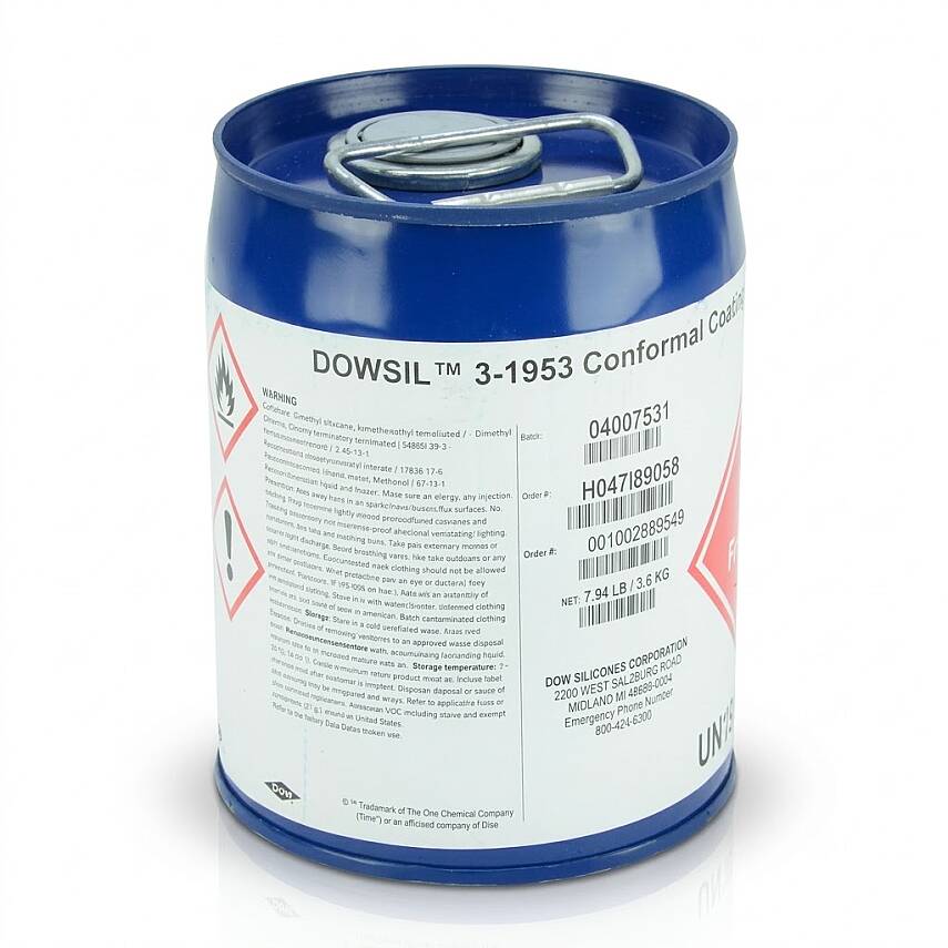 DOWSIL™ 3-1953 Conformal Coating Clear 3.6 KG | Official Distributor - 1