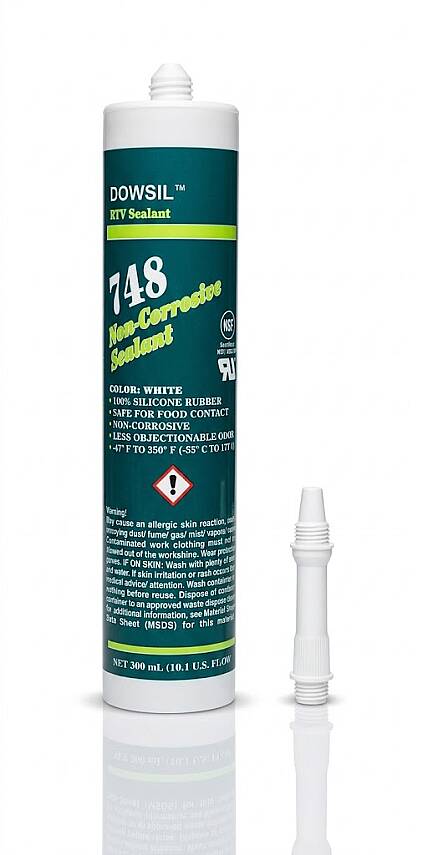 DOWSIL™ 748 Non-Corrosive Sealant White 300 ML | Official Distributor - 1