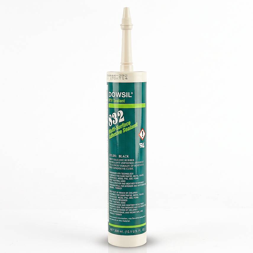 DOWSIL™ 832 Multi-Surface Adhesive Sealant Black 300 ML | Official Distributor - 1