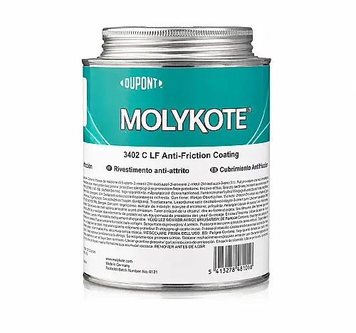 Molykote 3402 C-LF Anti-Friction Coating | Lubricant Coating - MOLYKOTE