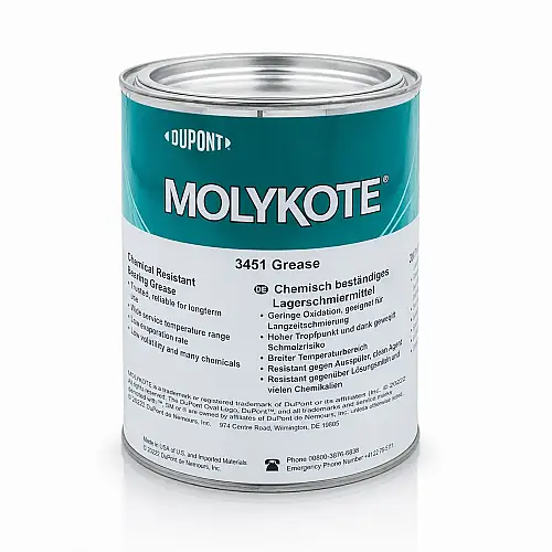 MOLYKOTE 3451 Chemical Resistant Bearing Grease 1 Kg - 1
