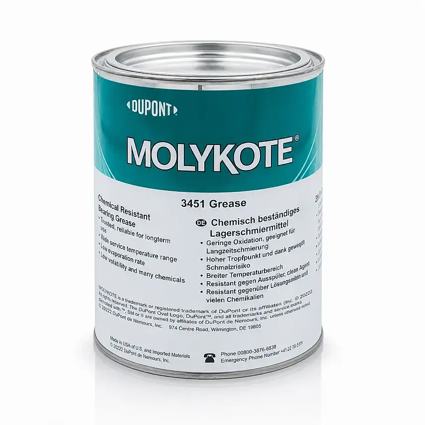 MOLYKOTE 3451 Chemical Resistant Bearing Grease 1 Kg - 1