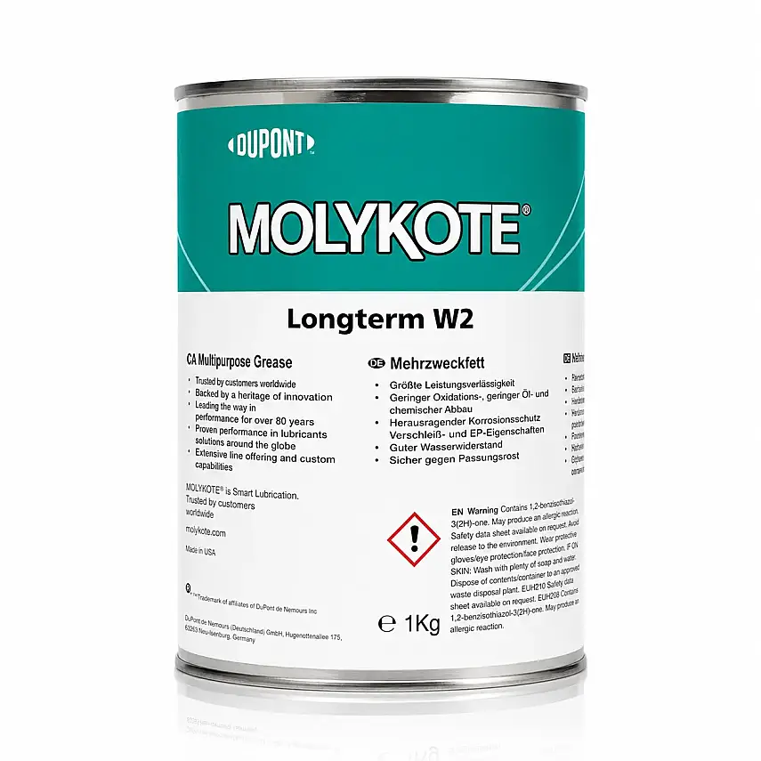 MOLYKOTE Longterm W2 Multi-Purpose Grease – 1 KG - 1