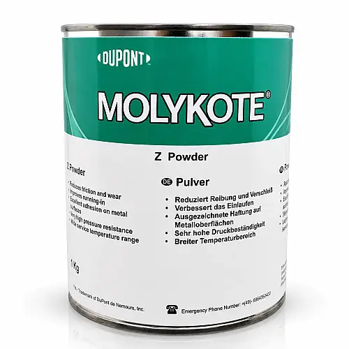 DuPont MOLYKOTE Z Powder Solid Lubricant 1 Kg | TeknikExpo - MOLYKOTE