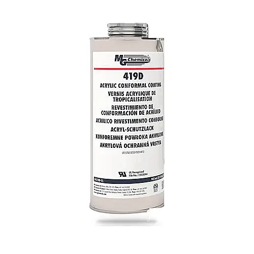 MG Chemicals 419D Premium Akrilik Konformal Kaplama 1 L | Resmi Distribütör - MG CHEMİCALS