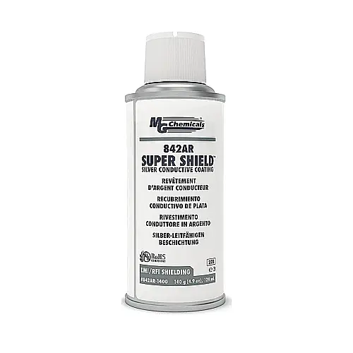 MG Chemicals 842AR Super Shield Gümüş İletken Boya 140 gr Sprey | Resmi Distribütör - MG CHEMİCALS