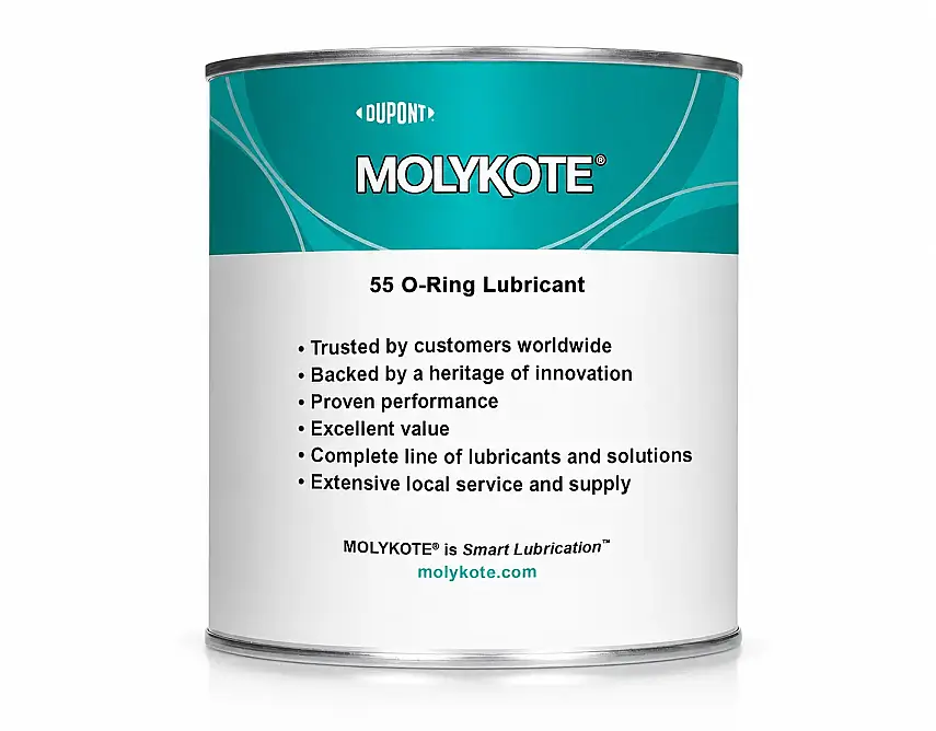 MOLYKOTE 55 O-Ring Gresi | Silikon Bazlı Conta Gresi – 1 Kg | Resmi Distribütör Orijinal Ürün - 1