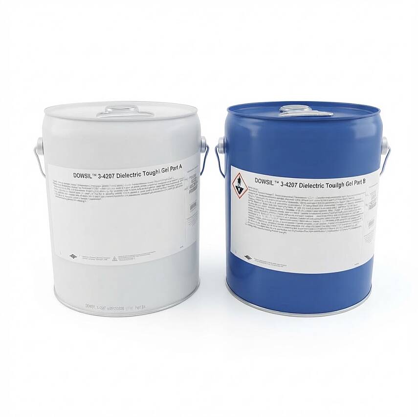 DOWSIL™ 3-4207 Dielectric Tough Gel Kit Clear Greenish 7.2 KG | Resmi Distribütör - 1