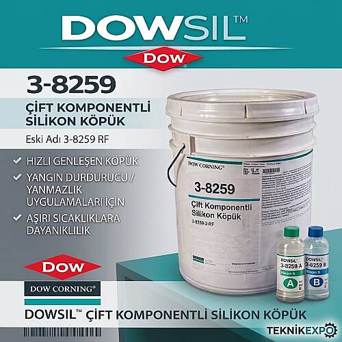DOWSIL™ 3-8259 RF Silicone Foam Kit 2x20 L | Resmi Distribütör - 2