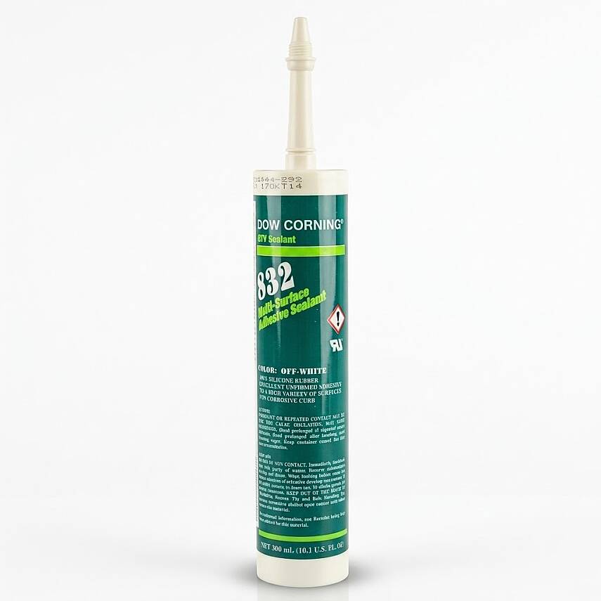 DOWSIL™ 832 Multi-Surface Adhesive Sealant Off-White 300 ML | Resmi Distribütör - 1