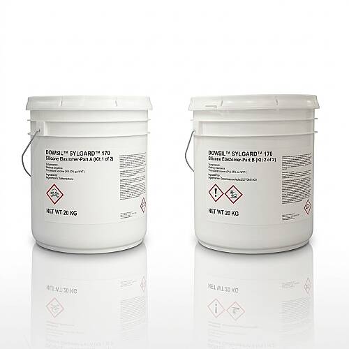 DOWSIL™ SYLGARD™ 170 Fast Cure Silicone Elastomer Kit Black 40 KG | Resmi Distribütör - 1