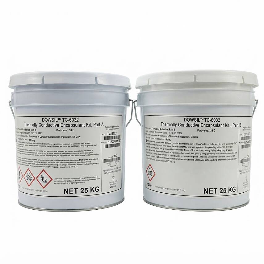 DOWSIL™ TC-6032 Thermally Conductive Encapsulant Kit Gray 50 KG | Resmi Distribütör - 1