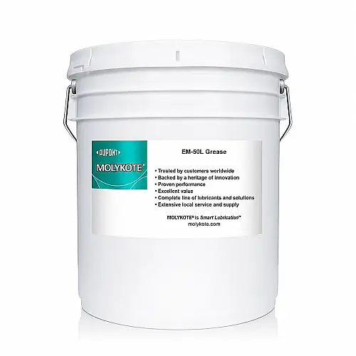 MOLYKOTE EM-50L Grease 16 Kg Sentetik Yağlayıcı Gres | Resmi Distribütör Orijinal Ürün - MOLYKOTE