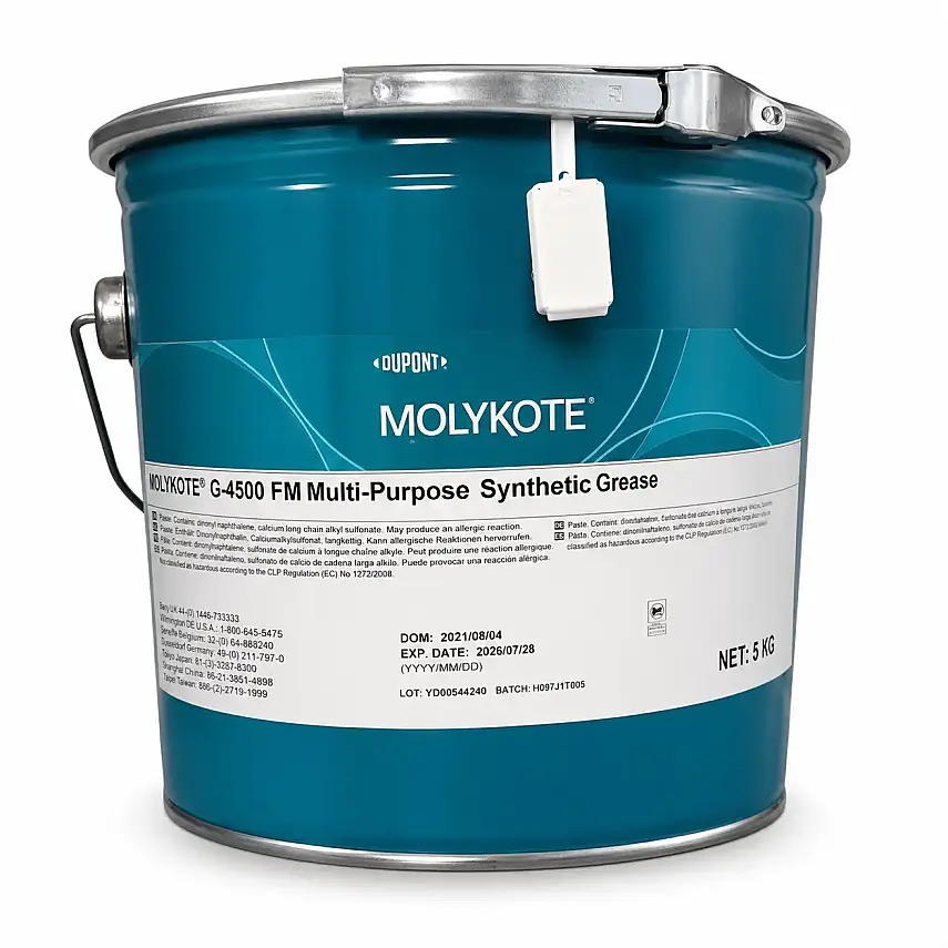 MOLYKOTE G-4500 FM Gıda Onaylı Gres Yağı 5 kg | Resmi Distribütör Orijinal Ürün - 1