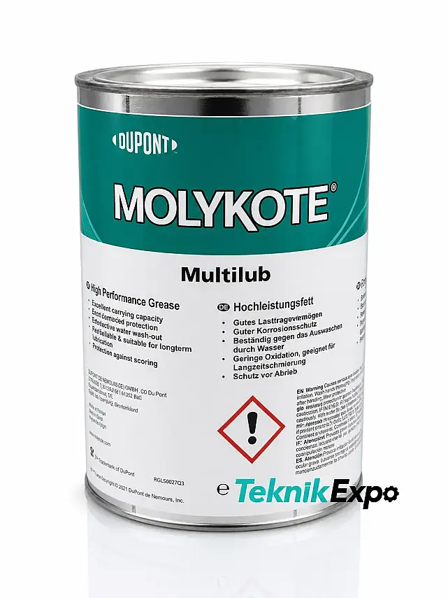MOLYKOTE Multilub Gres | Dişli ve Rulman Gresi 1 kg | Resmi Distribütör Orijinal Ürün - 1